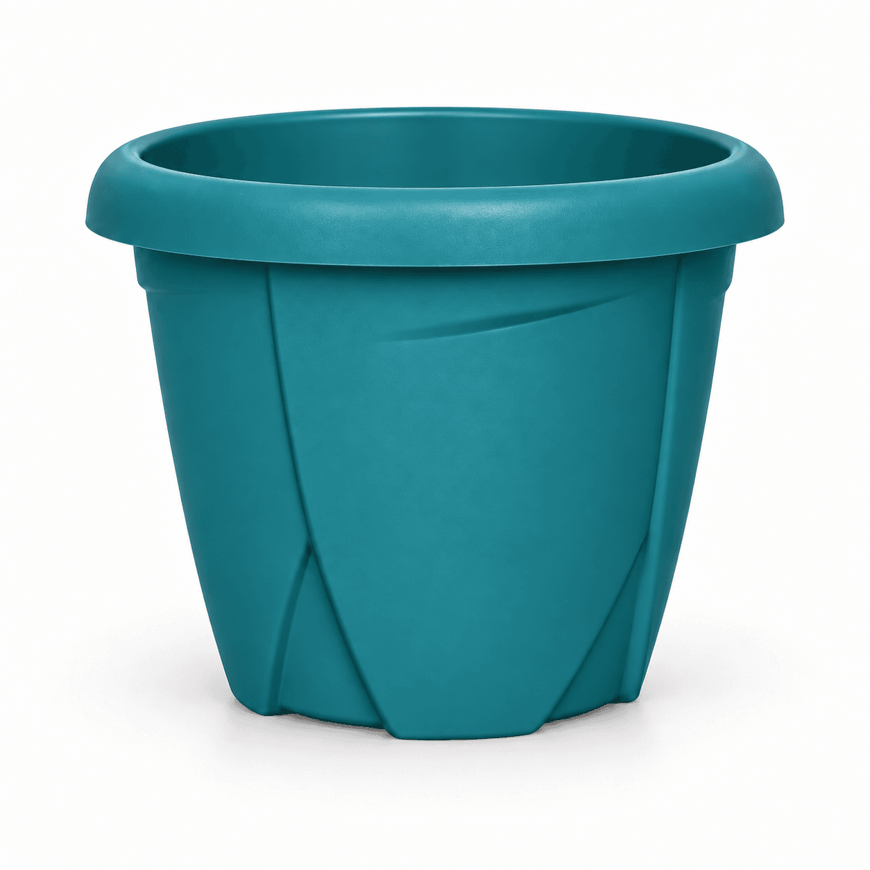 Pots ronds · Bleu turquoise